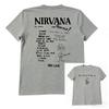 2026 Nirvana Band Unisex und Damen Kurzarm T-Shirt Vintage College Stil American Graffiti High Street Halbsleeve