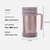 Thermos 500ml Tea Separation Insulated Travel Mug