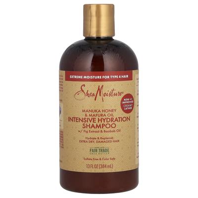 Manuka-Honig & Mapura-Öl, Intensiv Feuchtigkeitsspendendes Shampoo, Extra Trockenes, Geschädigtes Haar, 13 fl oz (384 ml)