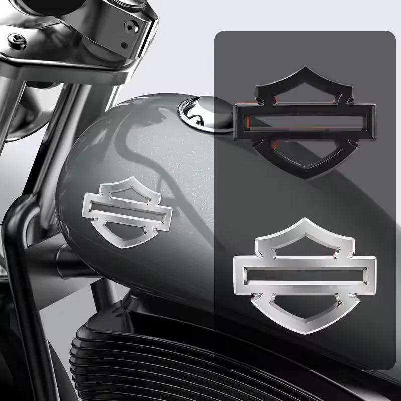 Harley Davidsoni 3D metallist tarvikud Mootorrattakleebised Embleem Logo Decals Küljekere märk Dekoratsioonikleebis Kütusepaagile