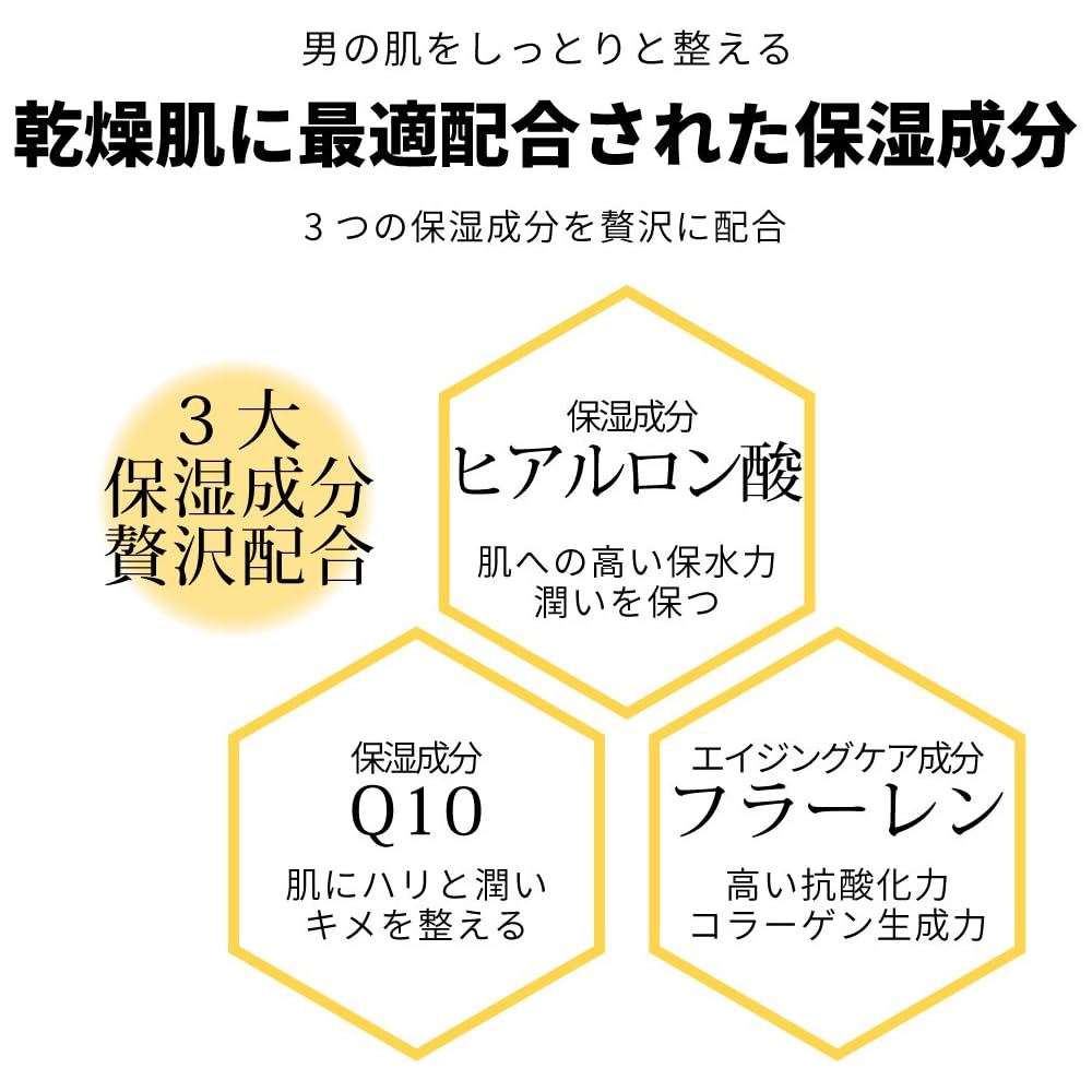 DiNOMEN Face Lotion Dry (for dry skin) 150ml Men's Cosmetics