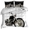 3D Cotton Satin Bedding 140X200Cm Chopper
