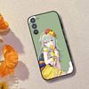 Game Project Sekai N-Nene Kusanagi Phone Case Black Silicone Soft For Samsung Galaxy A73,A72,A71,A70,A53,A52,A51