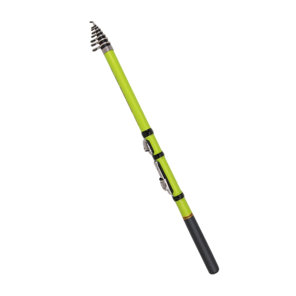 Carbon Fiber Telescopic Fishing Rod with Reel Seat Combo for Sea , Ultralight Weight, Fatigue