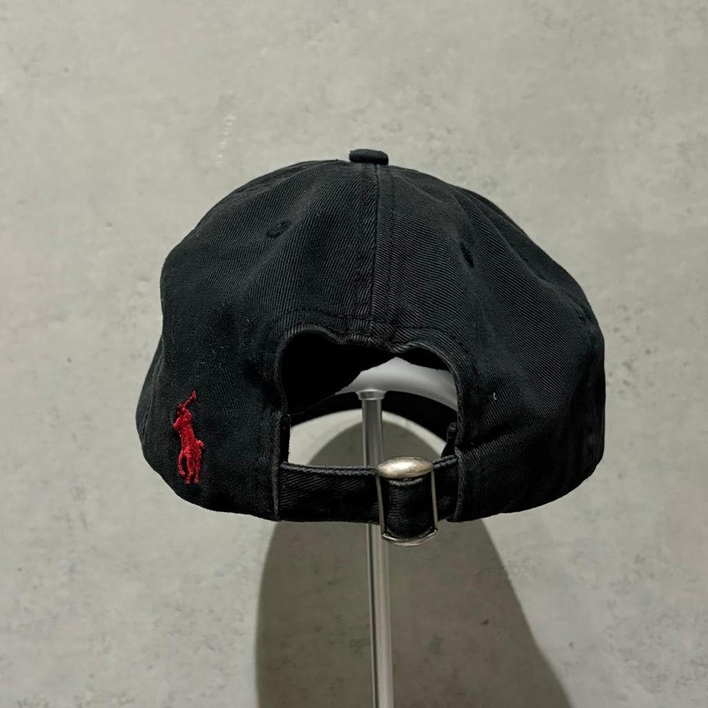 Used Polo Ralph Lauren USA Embroidery Cap 90s Back Pony