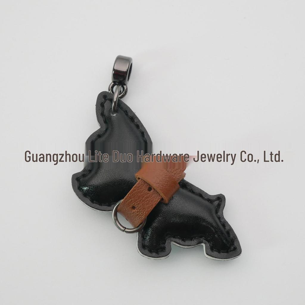Handmade French Bulldog Pendant: Cute, High-Grade Keychain Accessory for Couples