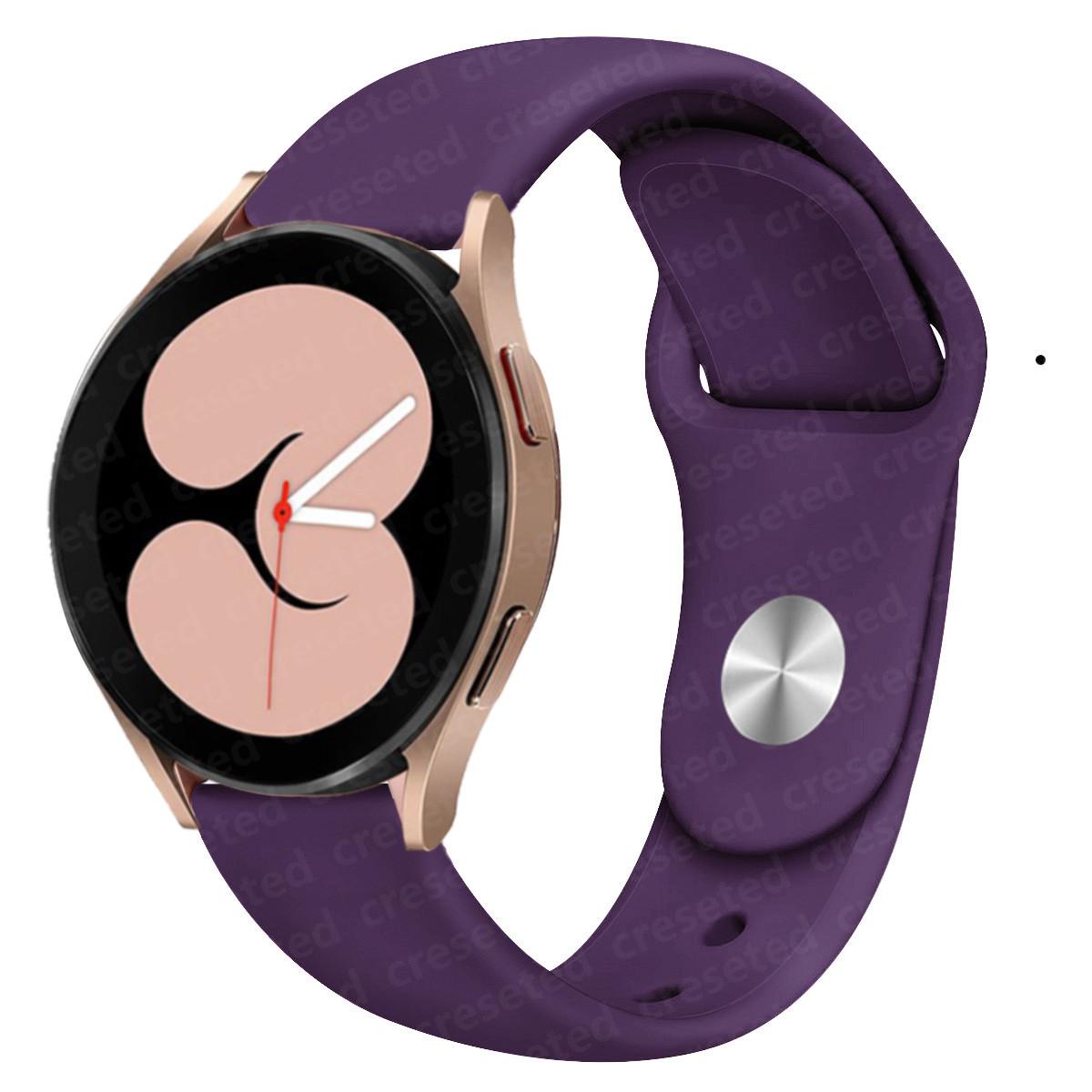 

20mm/22mm Watch Straps For Samsung Galaxy watch 7/6/4/classic/5 Pro/Gear S3 Silicone bracelet Huawei watch GT 2/2e/pro/3/4 band 22mm