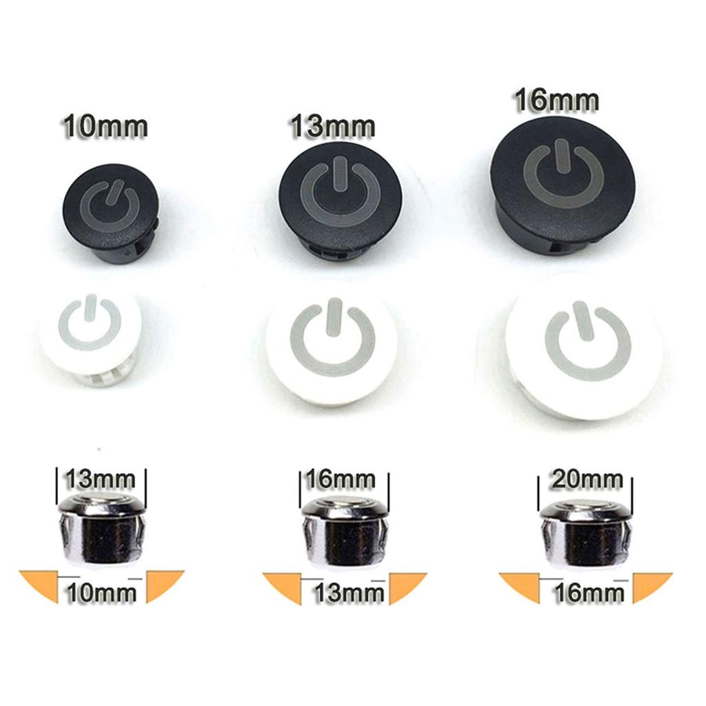 Recessed Touch Sensor Switches Button Dimmable Touch Sensor Button Led Light Controller LED Strip Light Switches