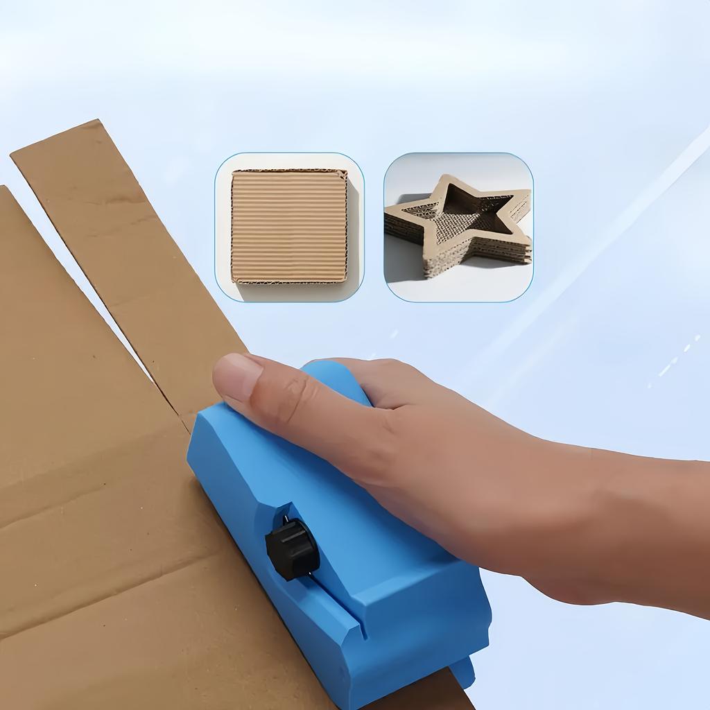 New Multi-Functional DIY Cardboard Cutting Tool, Manual Paper Cutter With Sharp Edge for Crafting Cat Scratchers And Pet Boxes