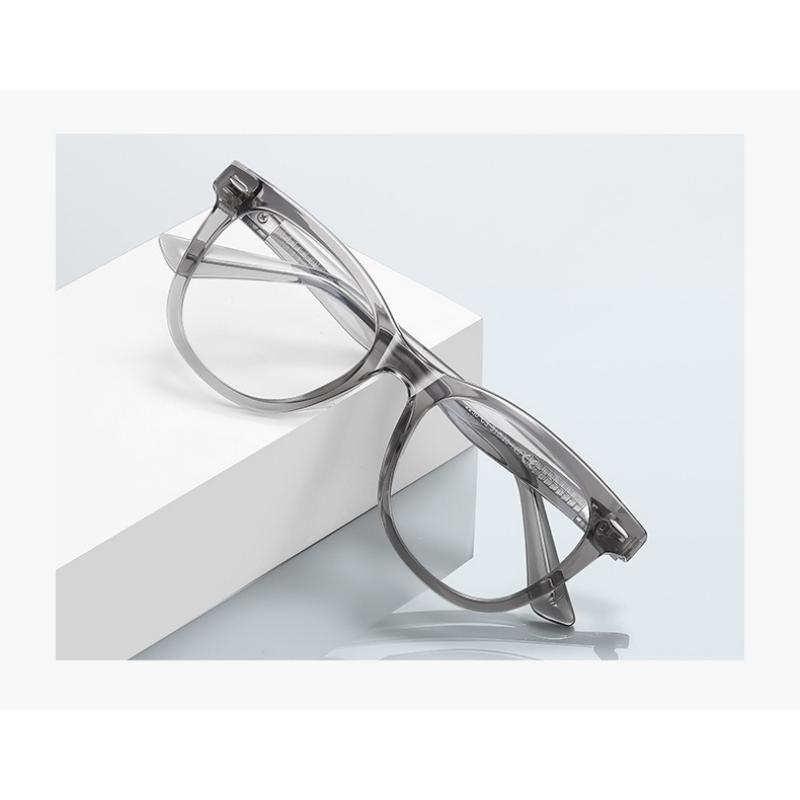 Round Glasses for Men Vintage Oval Glass Frame Eyeglasses Prescription Glasses Clear lens Eyewear TR90 Reading Glasses for Man