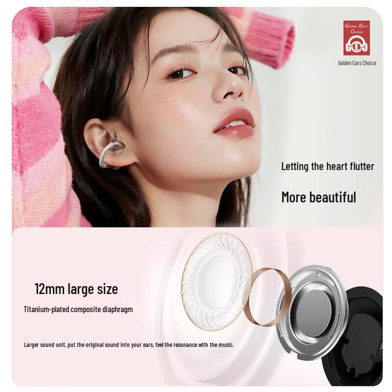Edifier X Clip Open-Ear Sport Bluetooth Earphones