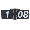 Flip Clock PVC Stainless Steel Battery Powered Retro Mechanical Digital Automatic Flip Down Desk Clock for Living Room