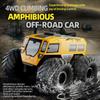 Q210 Amphibious Waterproof Rc Car Dual Control 4WD Off-road Remote Control Vehicle 2.4G Electric Climbing Crawler Toys for Kids