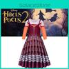 Halloween Hocus Pocus2 Mary Sanderson Costume For Kids Soft And Comfortable
