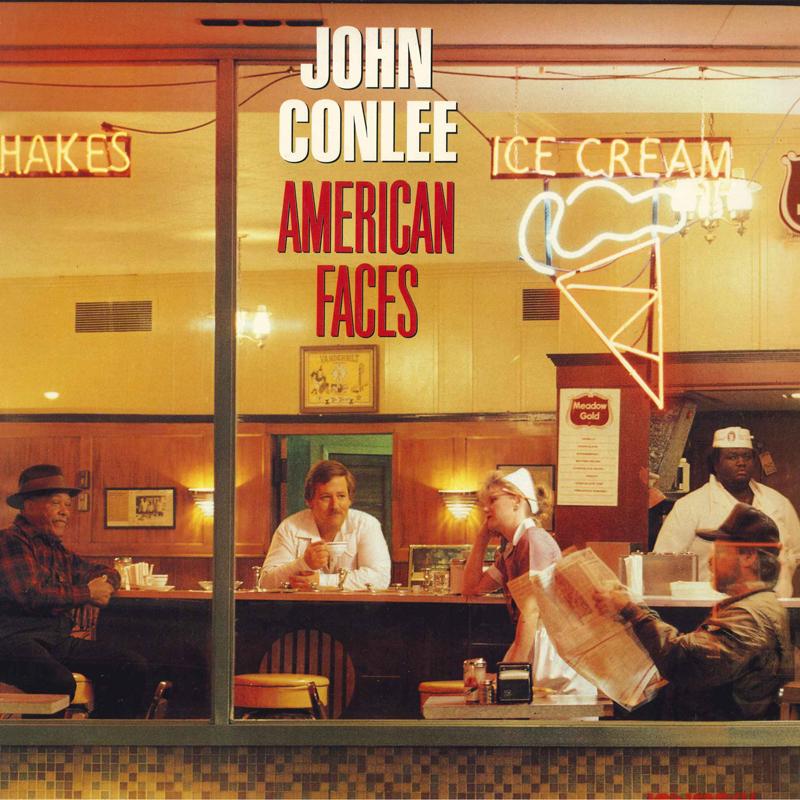 

LP Record JOHN CONLEE - American Faces C40442 Columbia 1987 US Country Used