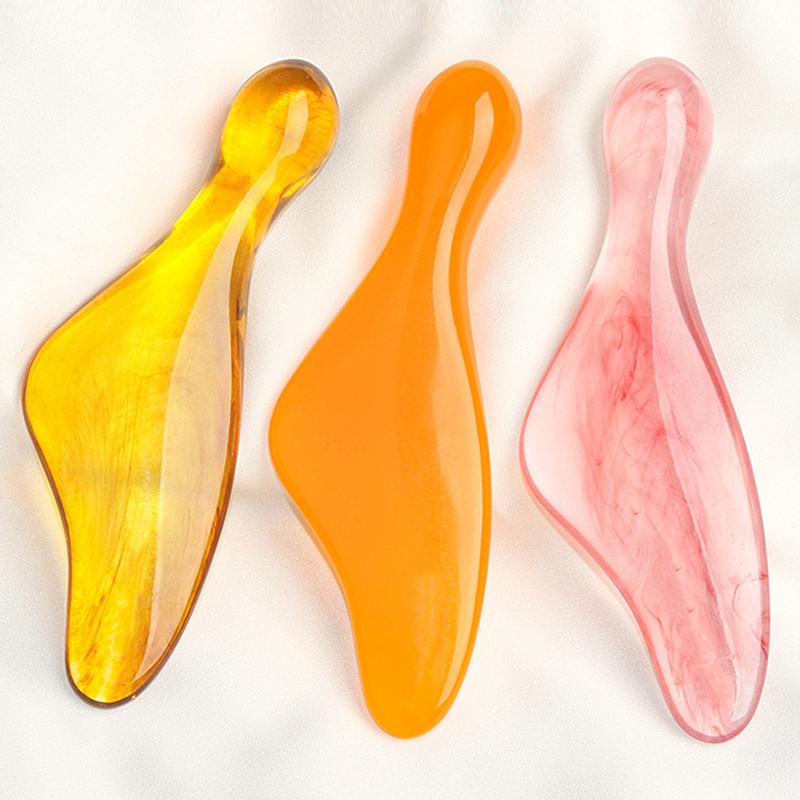 Muscle Shovel Resin Gua Sha Gouache Scraper Massager For Face Body Facial Skin Lifting Wrinkle Remove Beauty Spa Care Tools