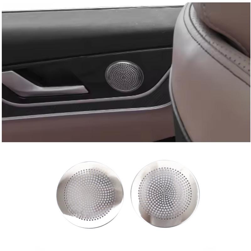 Abaiwai For Chery Tiggo 9 2025 Car Door Audio Speaker Cover A/c Pillar Tweeter Seat Horn Rear Panel Loudspeaker Stickers