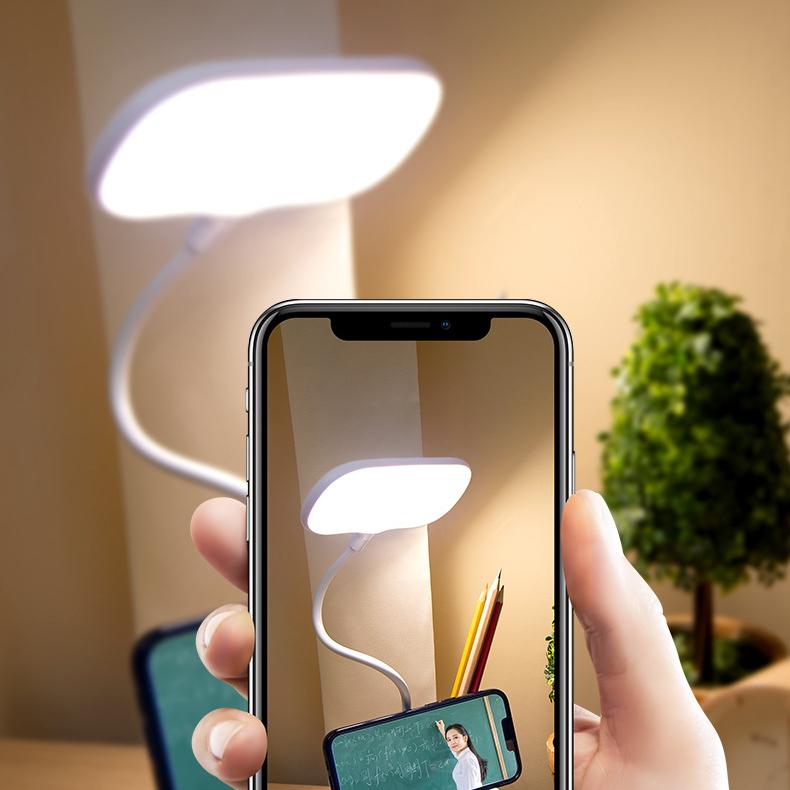Multifunctional LED Desk Lamp Eye-friendly Dormitory Desk Reading Study Pencil Holder Table Lamp