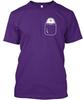 Cute Hedgehog In Your Pocket TTshirt Made In the USA Size S To 5XL