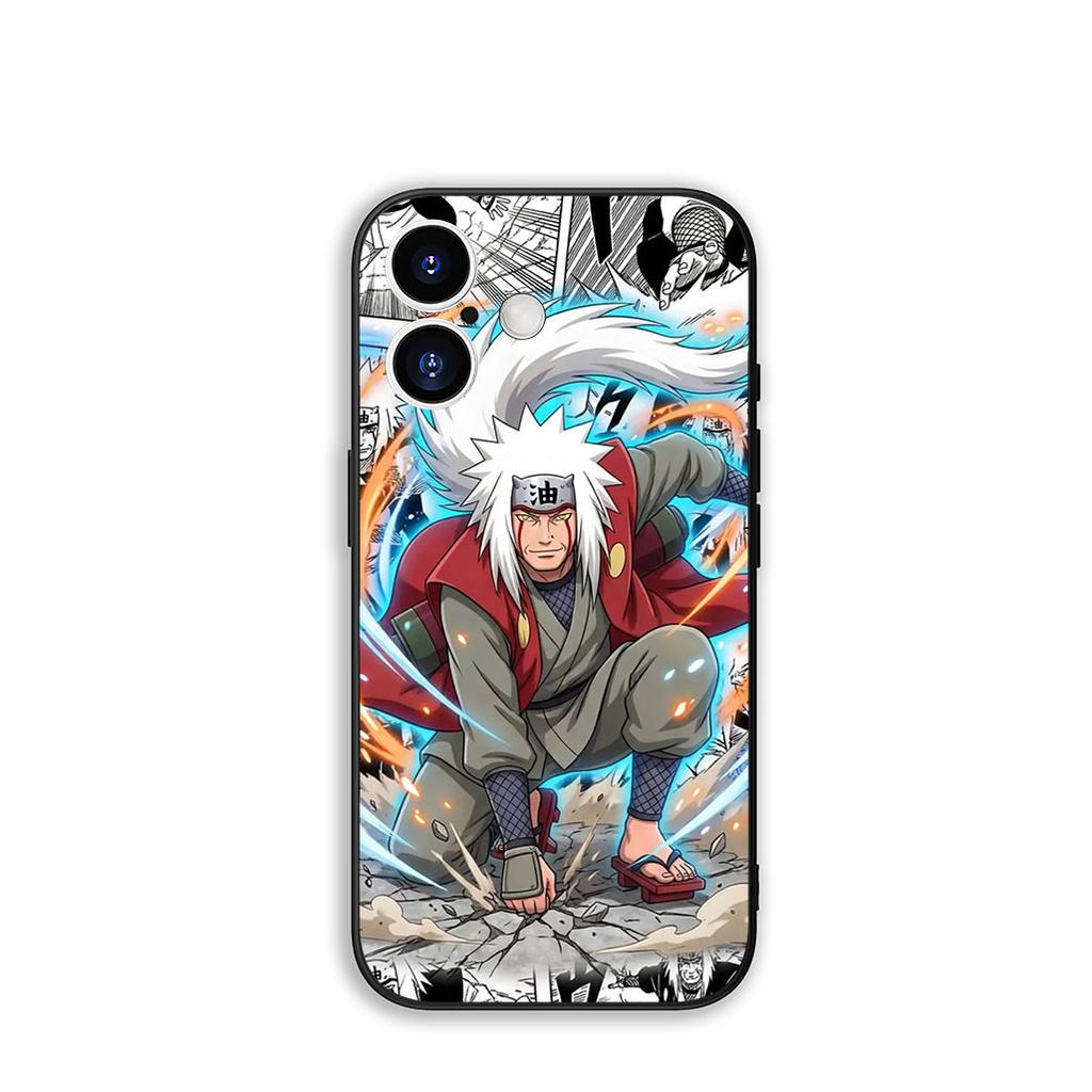 for Samsung Galaxy A36 A17 A26 A07 A35 A54 A53 A13 A33 A34 S8 S9 S20 S21 FE S10 Plus Cover Case Jiraiya Kakashi Narutos Sasuke