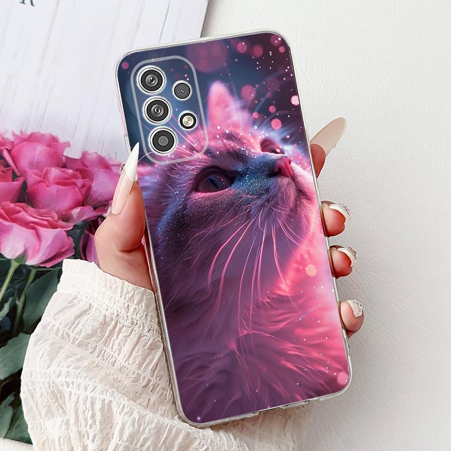 For Samsung Galaxy A52 A52s A72 5G Case Cute Painted Cover Soft Silicone Phone Cases For Samsung A52 A 52 s Galaxy A72 5G Fundas