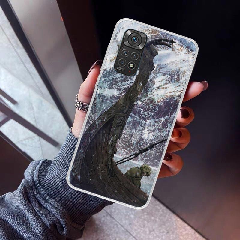 Vinland Saga Phone Case For Xiaomi Redmi Note 10 11 12 13 14 15 Pro Plus 11S 12S 14S 11T 11E 10S Soft TPU Back Cover Redmi Note