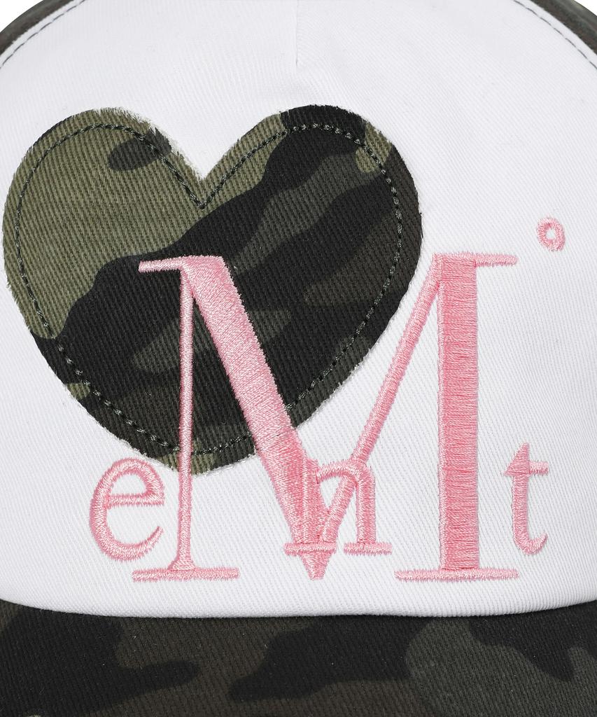 Mucent Signature Heart Patch Ball Cap (3 Colors)