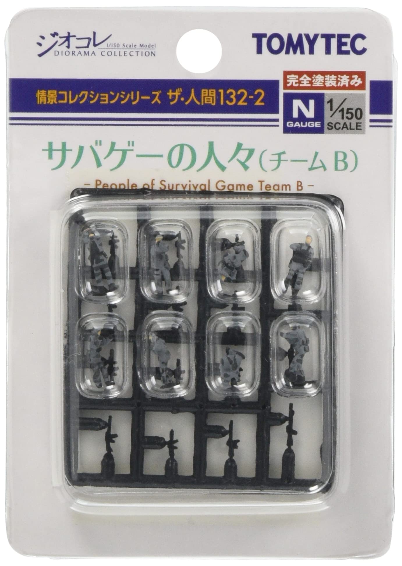 

Scenery Collection The Humans Survival Game People Team B Diorama Supplies 319207 132-2