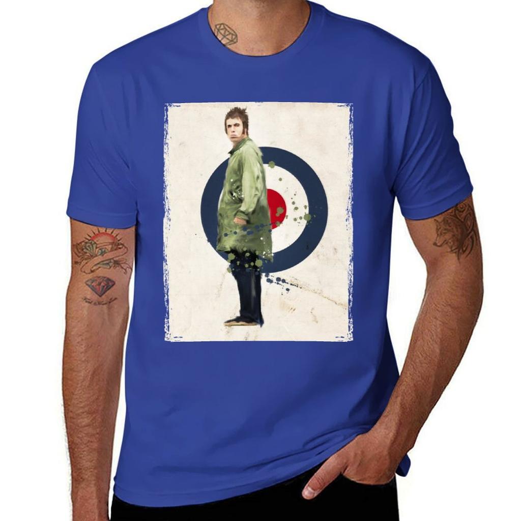 Liam gallagher klassische Kunst T-Shirt Sweat neue Ausgabe Herren Grafik-T-Shirts Anime