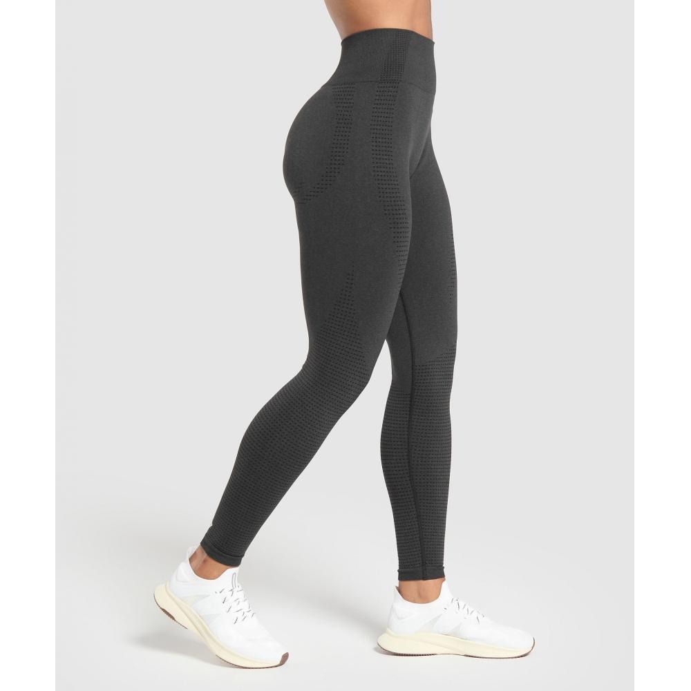 Gymshark Vital Seamless Tall Leggings Black Marl B9a9i Bbf3