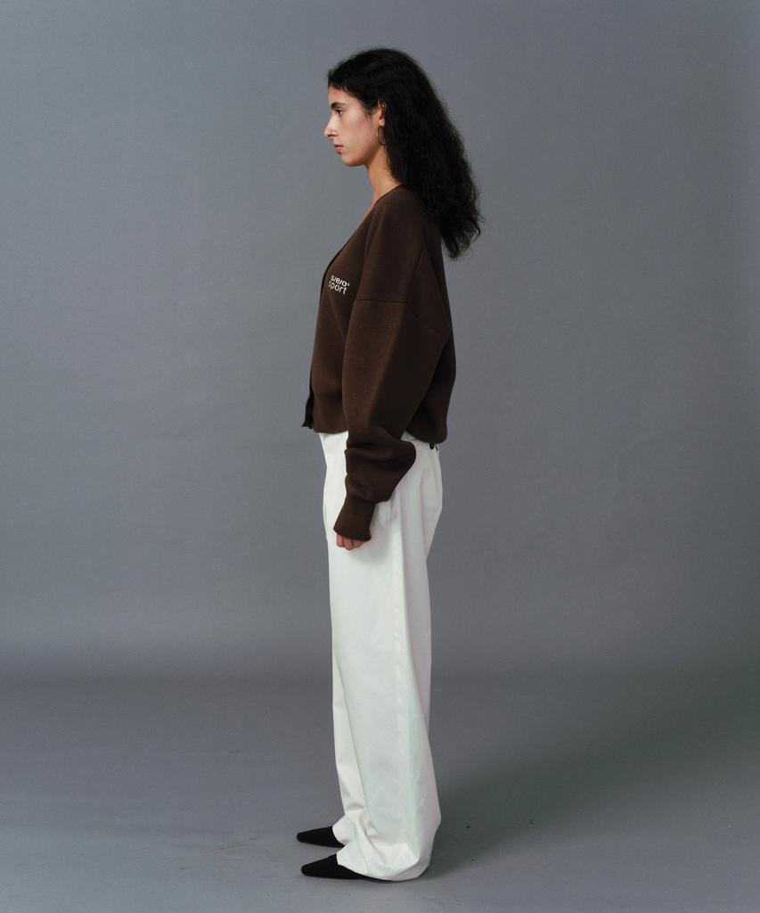 SIO Cotton Chino Trousers_Ivory
