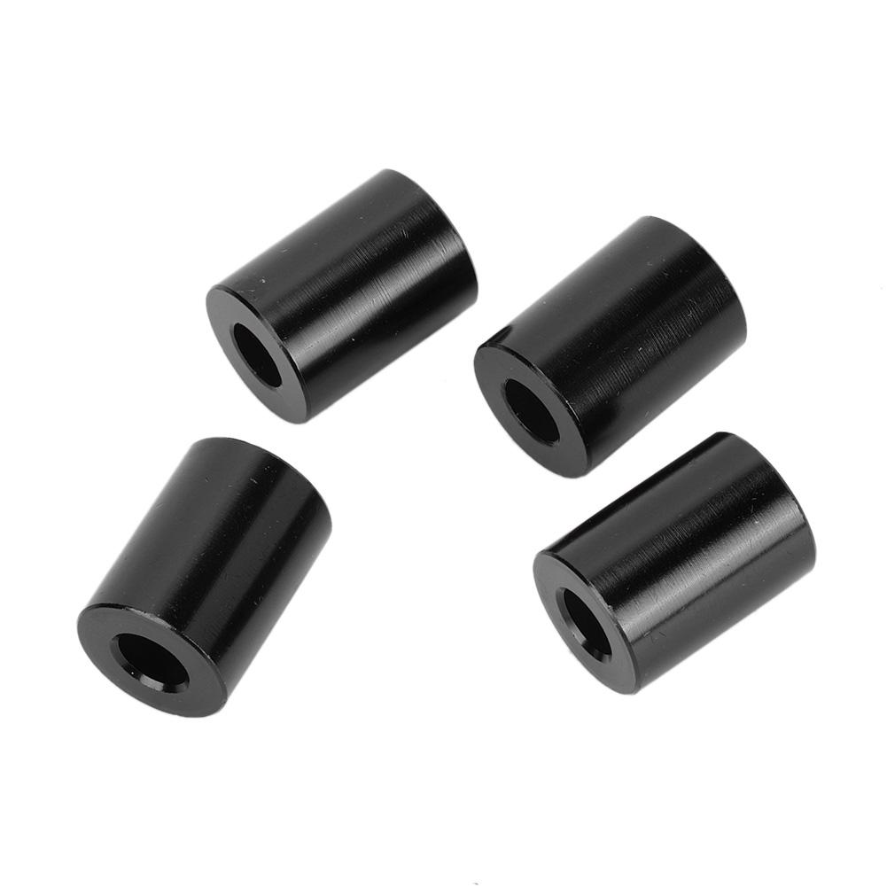 Car Aluminum Alloy Engine Hood Ventilation Spacer Riser Fit for 6mm Motor(Black)