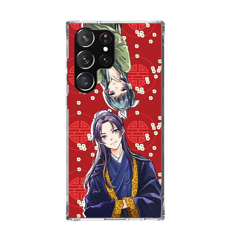 A-Lékárník D-Deníky Anime Pouzdro na Telefon Pro Samsung Galaxy S26 S25 Edge S24 S23 FE S22 Ultra S21 Plus S20 + Fundas Kryt Coque G
