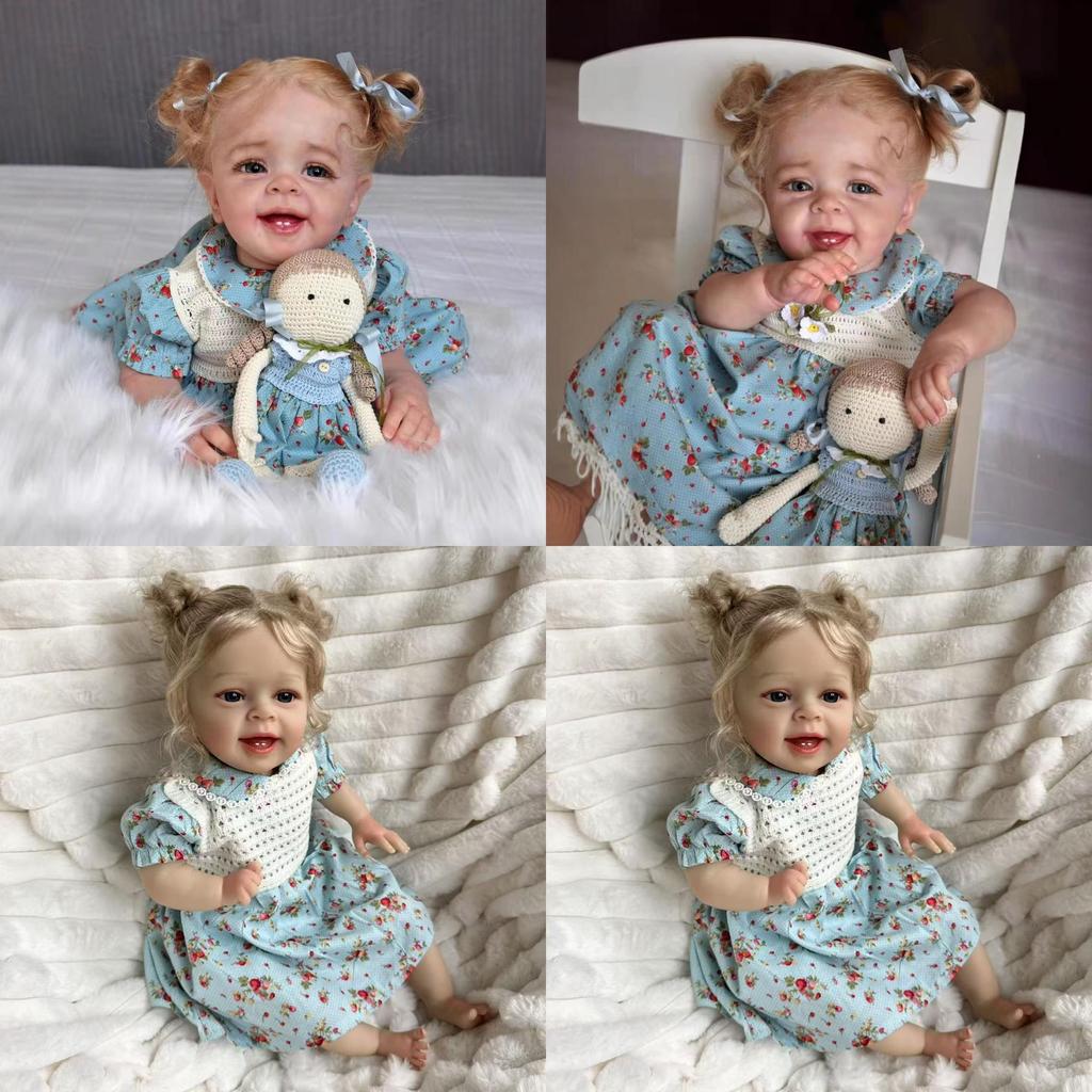 Silikonowa Lalka Reborn 50cm Z Malowanymi Detalami 3D Dla Kolekcjonerów I Entuzjastów Prezentów