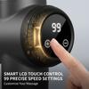 Smart LCD Touch Screen Massage Gun Electric Muscle Relaxer. 99 Gears Powerful Deep Tissue Massager with 8 Heads Type-C Rechargeable.