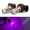 Pink Purple H11/H8 LED Fog Driving Lights  for DRL Bulbs Car Accessories