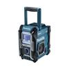 Makita MR002GZ Rechargeable Radio 40Vmax Unit Battery and Charger Sold (Blue) (Main Only; Separately)