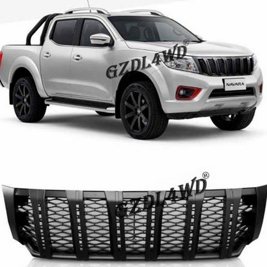Nissan Navara NP300 Front Grille with Lights for Pickup Truck Modification