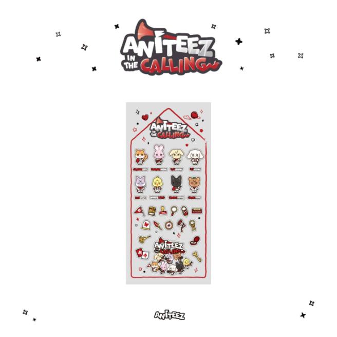 Précommande ATEEZ ANITEEZ IN THE CALLING Autocollant Époxy