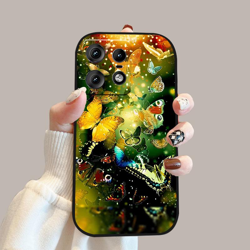 Cartoon Luxury Coque For Motorola Edge50 Pro Case Edge 50s Pro Silicone Soft Phone Cover For Moto Edge 50 Fusion 5G Protector