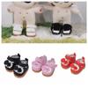 Hand-made Bow Shoes Multiple Styles Leather Shoes Accessories Princess Shoes  Children Toys