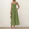 Women's Casual Fashion Vintage Suspender Dress Elegant Holiday Dress
