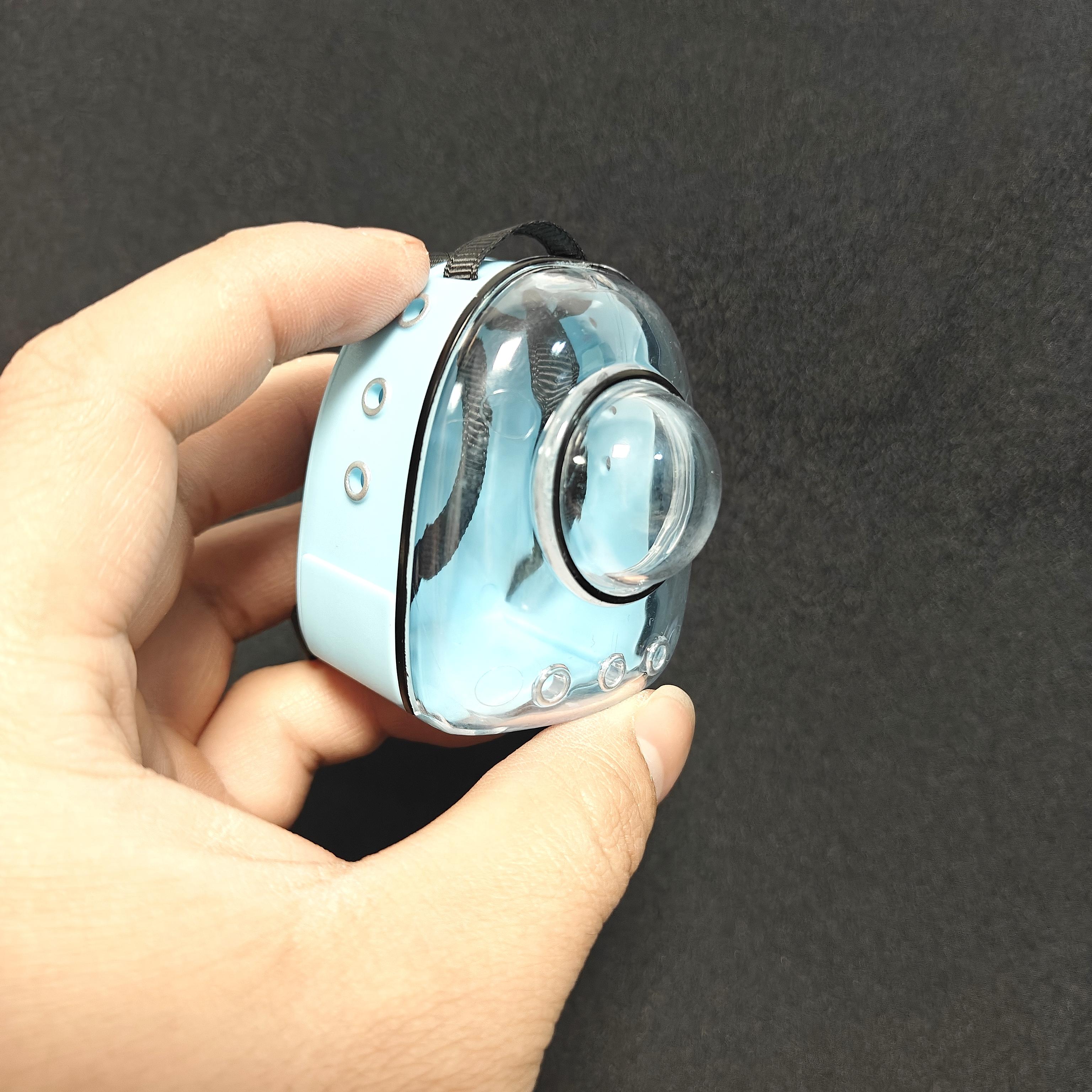 

Для 17 см лабубу наряды 1:12 кукольных домиков, имитация мини-питомца, кота, космический рюкзак, украшение для кукол, аксессуары для кукол своими руками, игрушки no doll синий