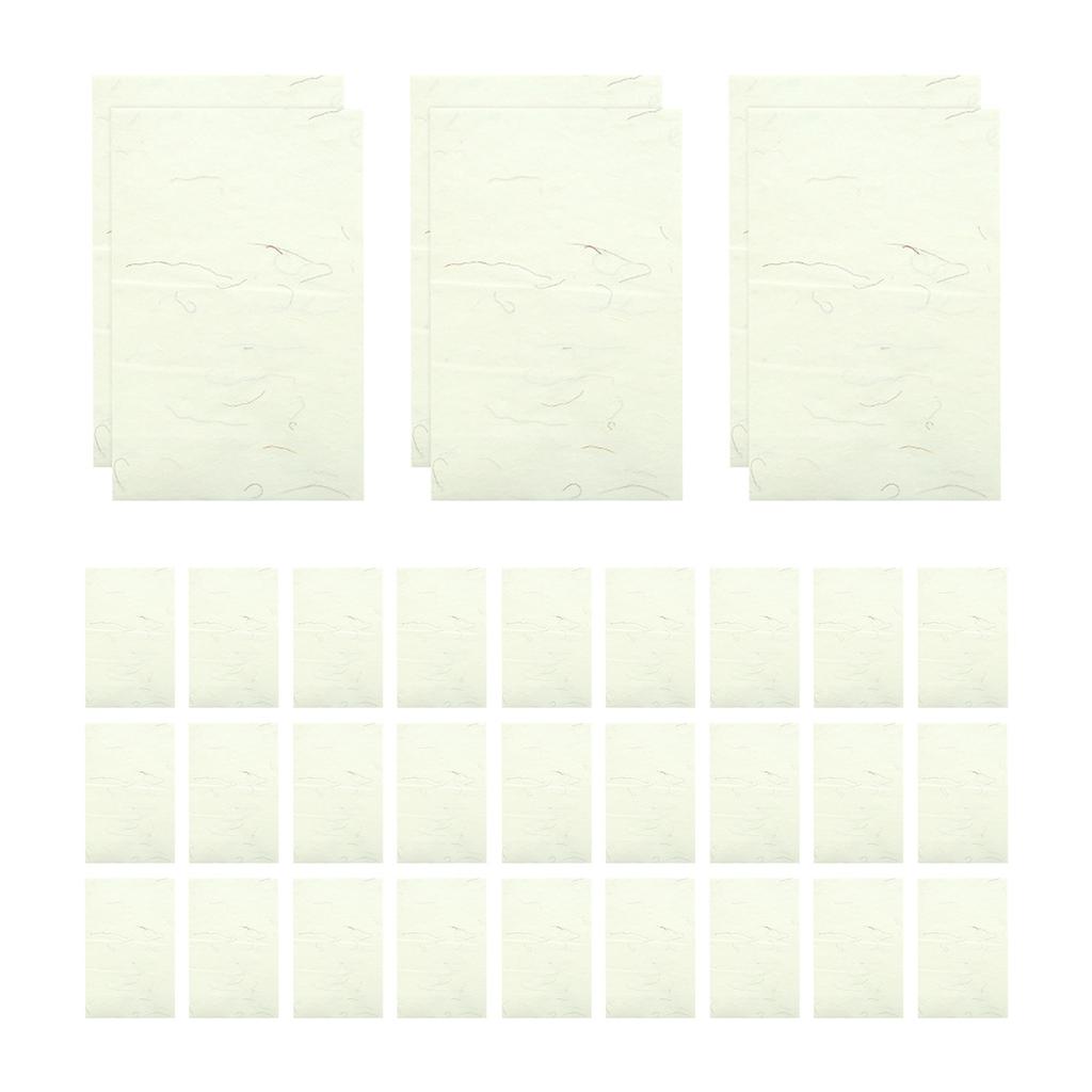 40 Sheets Premium Xuan Paper Rice Paper for Chinese Calligraphy Japanese Kanji Writing Ink Diffusion Control Painting Practice
