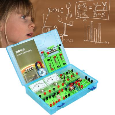 Laborator de științe fizice Kit de pornire pentru învățare circuit de bază Experiment de electricitate și magnetism Electronică elementară Explorare