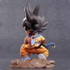 Dragon Ball Infanzia Piccolo Goku Abbracci Puer Ya Mu Tè Piccoli Seguaci Figure Bambola Modello in PVC Statua Collezione Regalo