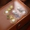 Retro Hollow Round Long Earrings Wind Elegant Gentle Stud Earrings Fashion Light Luxury High-End Earrings Women