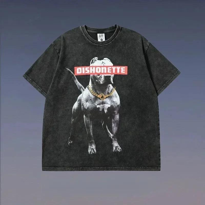 Magie und Muskeln Für Alle Hunde Album Drake T-Shirt Vintage Gewaschene T-Shirts Übergroß Anime 100 Baumwolle Herren Damen Kleidung