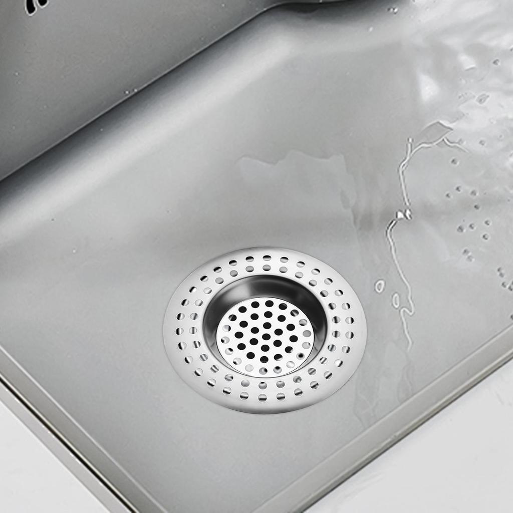 Sink Strainers For Kitchen Stainless Steel Food Catcher Plug Fast Drainage Odor Filter Sink Plug For Family Friends Home Hotel