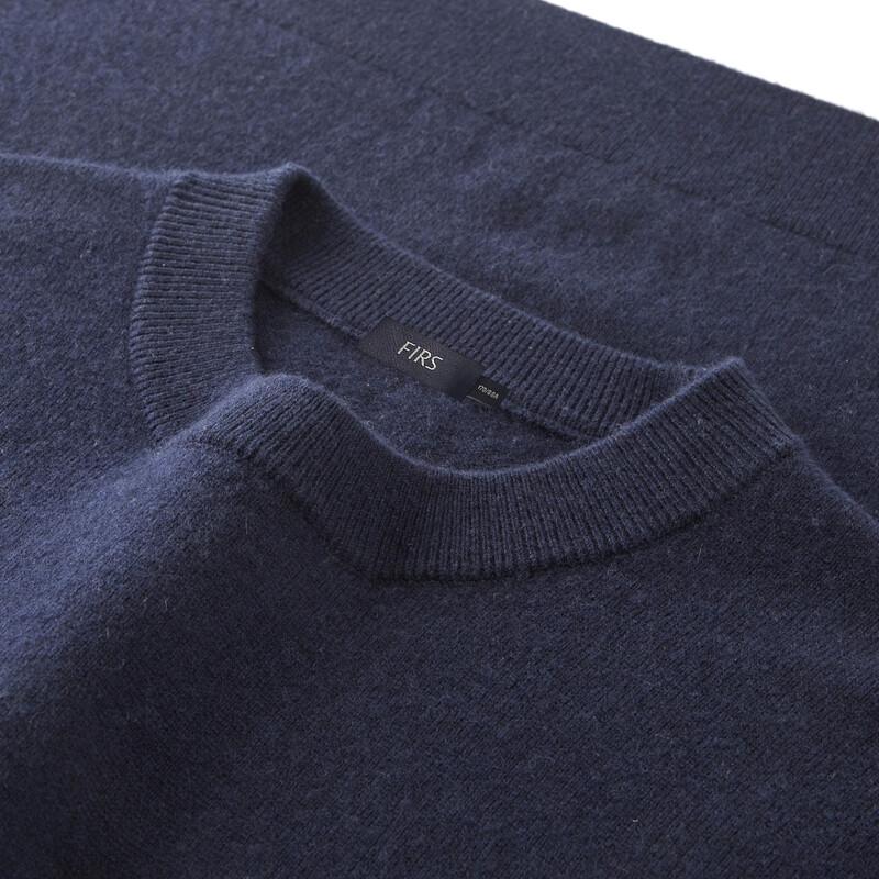 FIRS Men's Round Neck Cashmere Sweater